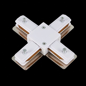 Коннектор X-образный ST-Luce Однофазная трековая система ST002.549.00 - фото и цены